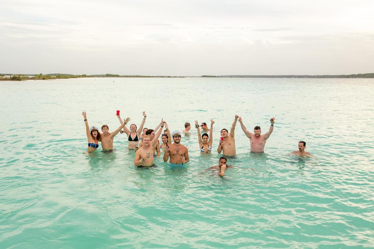Che Bacalar Hostel & Bar Adults Only מראה חיצוני תמונה